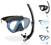 Cressi Fiji - Máscara o Combo Set Fiji Máscara + Tubo Gamma Buceo y Snorkel, Talla Única, Adulto Unisex