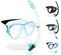 Cressi Fiji - Máscara o Combo Set Fiji Máscara + Tubo Gamma Buceo y Snorkel, Talla Única, Adulto Unisex