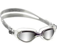 Cressi Flash Swim Goggles Gafas de Natación Premium para Adultos 100% Anti UV, Transparente/Azul, Talla Única