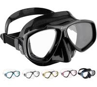 Cressi Focus - Gafas de Buceo, Color Negro