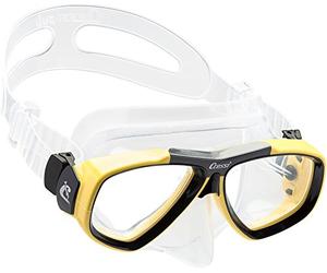 CRESSI Focus Mask - Máscara de Buceo de Talla Única Unisex, Compatible con un Posible Lentes Graduadas Opcional/Compra Separado