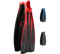Aleta de buceo cressi free frog unisex negro-rojo 43 - 44