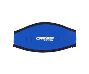 Cressi - Funda de Correa de Neopreno, cómoda Funda para máscara de Buceo, Ideal para Cabello Largo o para identificación