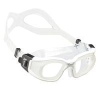 Cressi Galileo - Gafas de natación, Unisex Adulto, Transparente/Blanco, Uni