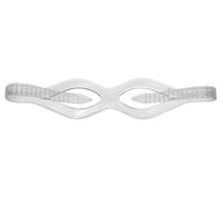 CRESSI Galileo Goggles Strap Correa Original para máscaras de Buceo y Snorkel, Unisex-Adult, Transparente/Azul Marino, Talla única