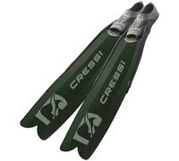 Cressi Gara Modular Boost Fins Green Aleta Larga Ideal para apnea Intermedia y Avanzada y Pesca submarina, Unisex-Adult, Verde, 36/37