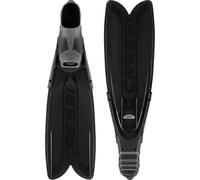 CRESSI Gara Turbo Flex Fins - Aletas Reactivas Unisex Ligeras con Sistema de Gara Modular con Palas Intercambiables para Buceo, Apnea, Pesca Submarina, Snorkel, Negro