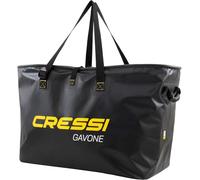 CRESSI Gavone Bolsa Impermeable Espaciosa, Unisex-Adult, Negro, Talla Única