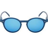 CRESSI Glance Sunglasses Blue/Mirrored Lens Blue - Gafas de Sol Deportivas Unisex Polarizadas, ideales para uso en Mar, Náutica y Pesca, Montura PC Azul, Lentes TAC Azul Espejo