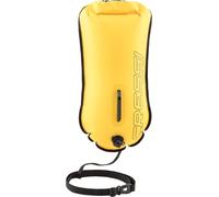 CRESSI Glide Pro Swim Buoy 28L Yellow - Boya Amarilla de Señalización, Inflable, Alta Visibilidad y Práctica, para Nadadores, Buceadores y Triatletas Durante Actividades en el Mar o en Aguas Abiertas