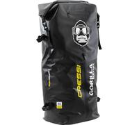 Cressi Gorilla Backpack - Mochila Unisex, Negro 80 L - Sellada Térmicamente Impermeable Ideal para Equipos de Buceo Submarino, Mantiene Secas Las Superficies Donde se Almacenan o Transportan