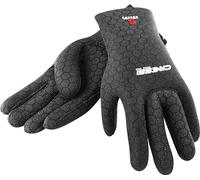 Cressi Guantes de Buceo de Neopreno de Alta Resistencia, 2,5 mm, 3,5 mm y 5 mm para Hombres y Mujeres, Neopreno de 5 mm de Grosor, Unisex Adulto, Color Negro, tamaño Medium