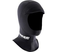 Cressi Guardian Peaked Hood Unisex 2mm M/3 - Capucha con Visera de Neopreno Doble Forro de 2mm, Diseñada para Deportes Acuáticos de Superficie, Negro, M/3, Unisex