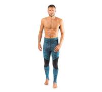 Cressi Hunter Pants Pantalones Rash Guard para Deportes acuáticos, Unisex-Adult, Camuflaje Azul, Medium