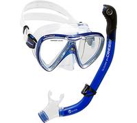 Cressi IKARUS & Orion Combo Clear Translucent Blue