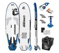 CRESSI Isup Complet Set - Kit de Tabla de SUP Fácil de Inflar (menos de 10 minutos) Completo con Todos los Accesorios Necesarios para el Transporte, Unisexe Adulte