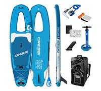 Cressi Isup Complet Set - Kit de Tabla de Sup Fácil de Inflar (Menos de 10 Minutos) Completo con Todos los Accesorios Necesarios para el Transporte, Unisexe Adulte