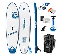 CRESSI Isup Complet Set - Kit de Tabla de SUP Fácil de Inflar (menos de 10 minutos) Completo con Todos los Accesorios Necesarios para el Transporte, Unisexe Adulte