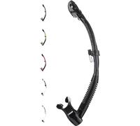 Tubo de buceo cressi itaca ultra dry gris/negro Talla única