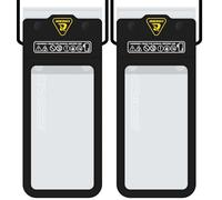 CRESSI Jimmy Phone Case Black - 1 Funda Blanda Impermeable para Móvil, Negro, 7'', Unisex (Paquete de 2)