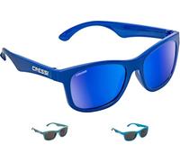Cressi Kiddo Sunglasses Gafas de Sol para niños, Juventud Unisex, Azul Royal/Lentes espejadas Azul, 6 + Años