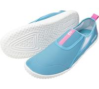 CRESSI Kiwi Shoes Calzado Ideal para Deportes Acuáticos y Paseos en Ambientes Húmedos, en el Mar y en la Playa, Unisex-Adult, Azul Claro/Rosa Suela Blanca, 43