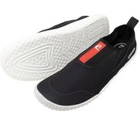 CRESSI Kiwi Shoes Calzado Ideal para Deportes Acuáticos y Paseos en Ambientes Húmedos, en el Mar y en la Playa, Unisex-Adult, Negro/Rojo Suela Blanca, 41