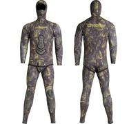 Cressi Lampuga - Traje de neopreno para hombre (2 piezas, 5 mm), diseño de camuflaje