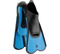 Cressi Light Short Fins Aletas Cortas de Entrenamiento y Natación, Unisex-Youth, Azul, Talla 37-38