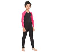 Cressi Little Shark JR MONOPIECE Wetsuit Black/Pink 2mm Y 13/14