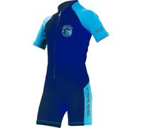 Cressi Little Shark Shorty Wetsuit - Monoshort infantil en tejido elástico y neopreno de 2 mm, Junior Unisex