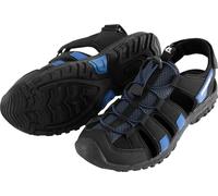 CRESSI Luca Sandals Black/Blue 46 - Cómoda Sandalia de Trekking Unisex Ideal para Aventuras al Aire Libre, Especialmente Adecuada para Senderismo en Entornos Acuosos, Negro/Azul, 46