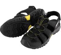 CRESSI Luca Sandals Black/Yellow 36 - Cómoda Sandalia de Trekking Unisex Ideal para Aventuras al Aire Libre, Especialmente Adecuada para Senderismo en Entornos Acuosos, Negro/Amarillo, 36