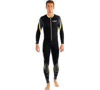 Cressi Lui Traje, Hombres, Negro/Gris Oscuro/Amarillo, M