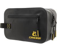 CRESSI Lyos Dry Pouch Black-Bolsa Multiuso Impermeable Fabricada en PVC Tarpulin Negro, Diseñada para Transportar y Proteger Objetos y Accesorios Diversos del Agua, la Arena, el Polvo y Humedad