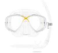 Cressi Kit Marea Vip Snorkeling Set Amarillo