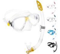 Cressi Kit Marea Vip Snorkeling Set Amarillo