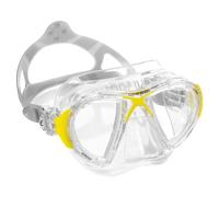 Cressi Nano Mask - Máscara de Buceo Profesional con Volumen Interno Mínimo, Ideal para Buceo y Pesca, Silicone Crystal, Talla Única, Adulto Unisex