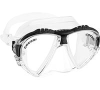 Cressi Matrix Mask - Máscara de Buceo y Snorkeling, Unisex Adulto, Transparente/Negro, Talla única