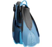 CRESSI Maui Short Fins, Blue/Light Blue, L/XL - Aletas Cortas Ajustables con EBS System para Natación y Buceo, Azul/Azul Claro, L/XL (44/47), Unisex