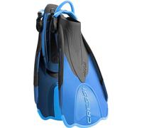 CRESSI Maui Short Fins, Blue/Light Blue, S/M - Aletas Cortas Ajustables con EBS System para Natación y Buceo, Azul/Azul Claro, S/M (38/41), Unisex