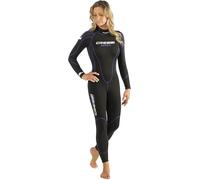 Cressi Maya Lady Monopiece Wetsuit Traje de Neopreno 2.5mm de una Pieza para Mujer, Women's, Negro/Lila, XXL/6