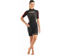 CRESSI Med X Lady Wetsuit 2.5mm Traje Monoshort sin Capucha en Neopreno Biforrado, Mujer