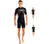 CRESSI Med X Man Wetsuit 2.5 mm, Traje Monoshort sin Capucha en Neopreno Biforrado Hombre