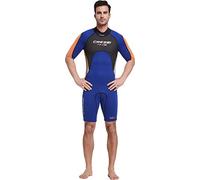 CRESSI Med X Man Wetsuit 2.5 mm, Traje Monoshort sin Capucha en Neopreno Biforrado Hombre