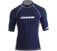 Cressi Rash Guard Man, Hombre, Azul (Azul/Blanco) , L