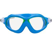 Cressi Mini Gafas, Azul Claro/Lime, 7/15 Años-Cobra Kid