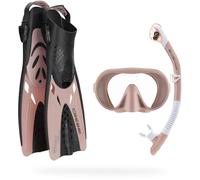 Cressi Musa Explorer Set, Oro Rosa, L/XL