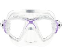 Cressi Nano Mask - Máscara de Buceo Profesional con Volumen Interno Mínimo, Ideal para Buceo y Pesca, Silicone Crystal, Talla Única, Adulto Unisex