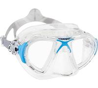 Cressi Máscara de buceo Nano Crystal Transparente Azul Hombre Mujer
